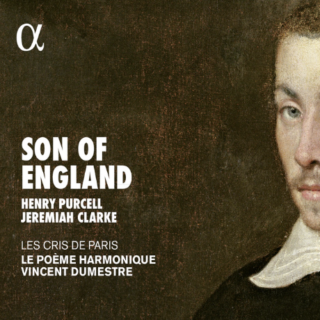 Son of England with Nicholas Tamagna and Le Poème Harmonique CD Cover (Purcell)